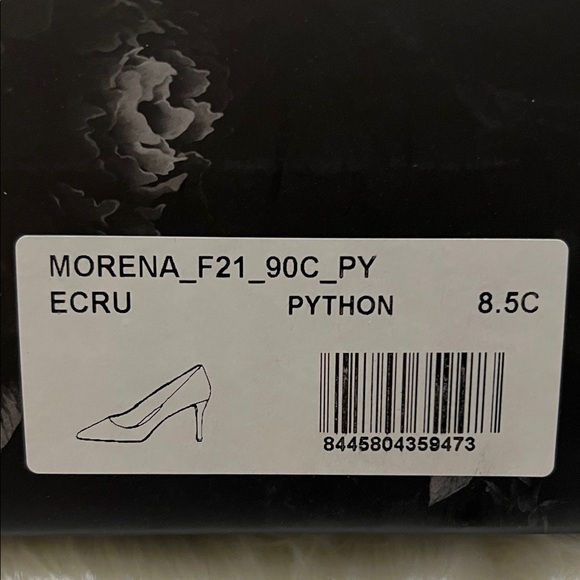 Inez Python Morena Women's Heels - Picture 10 of 14